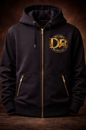 Black Hoodies Doggy Ruff